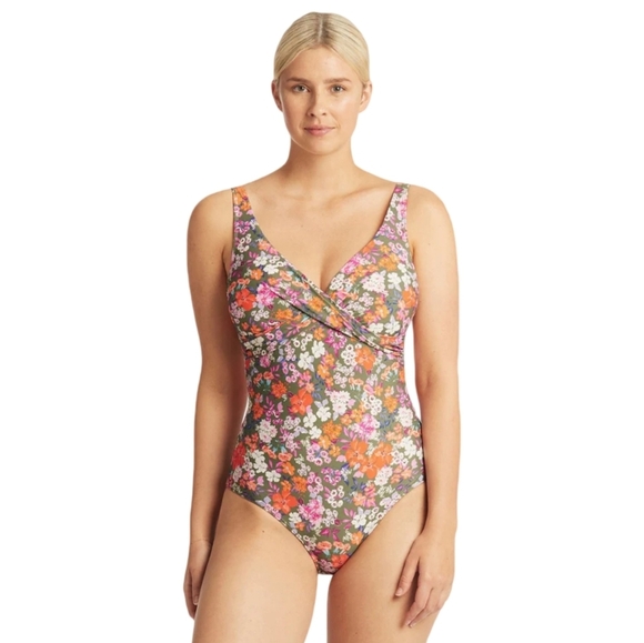 Sea Level Swim Other - Sea Level Swimsuit NWT Parkland Cross Front One Piece Size US 6